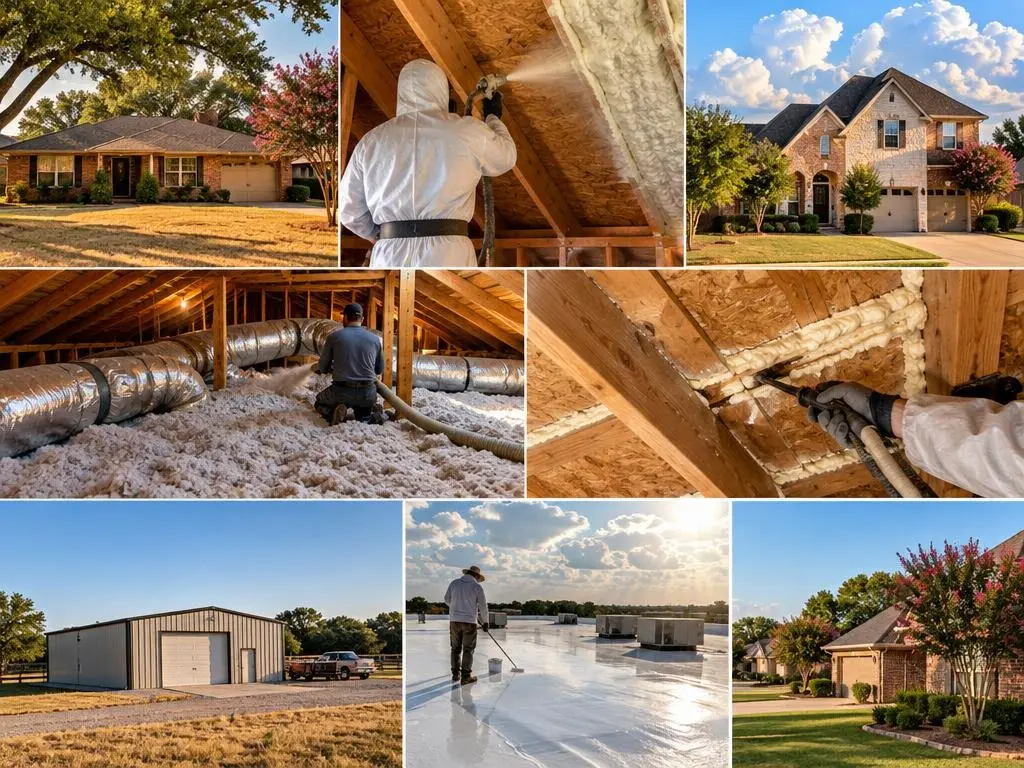 Attic Spray Foam & Air Sealing in Arlington, TX