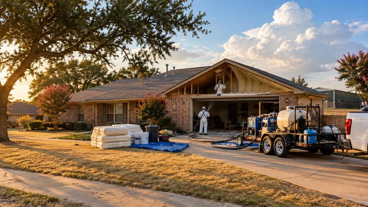 Spray Foam Insulation in Arlington, TX