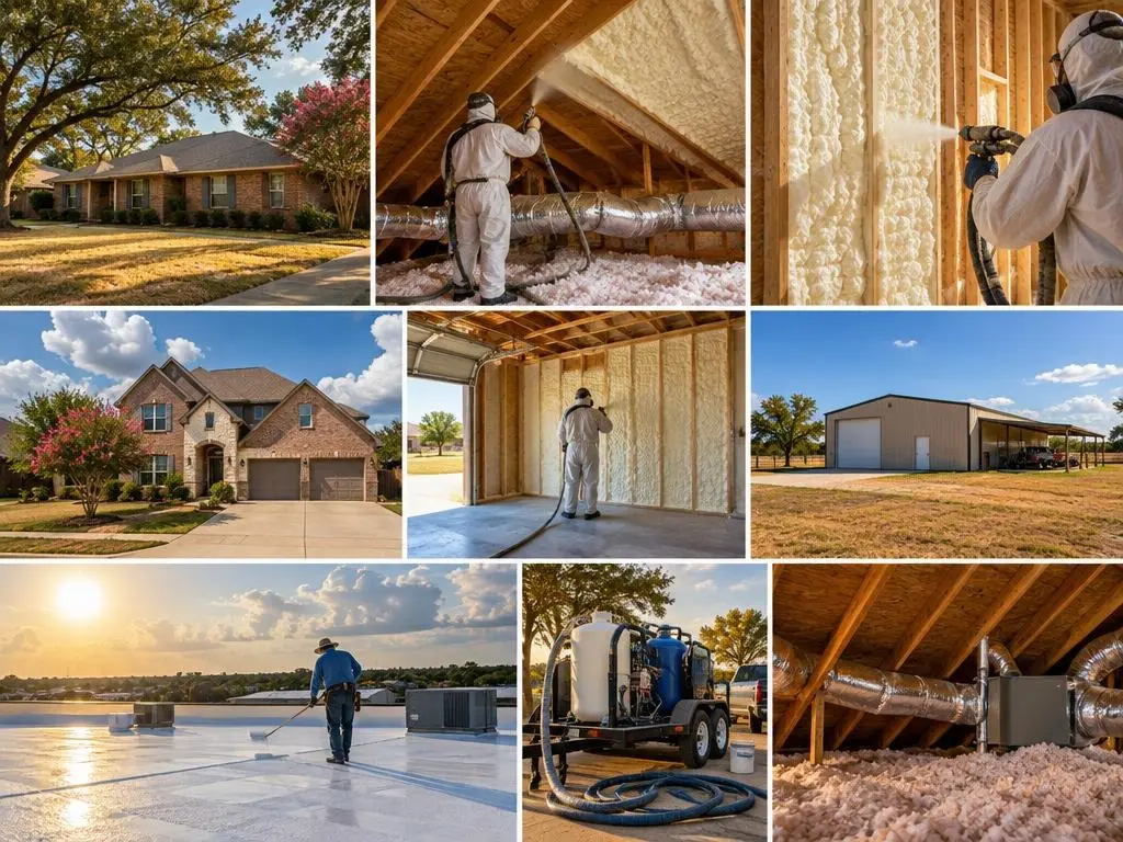 Spray Foam Insulation in Arlington, TX